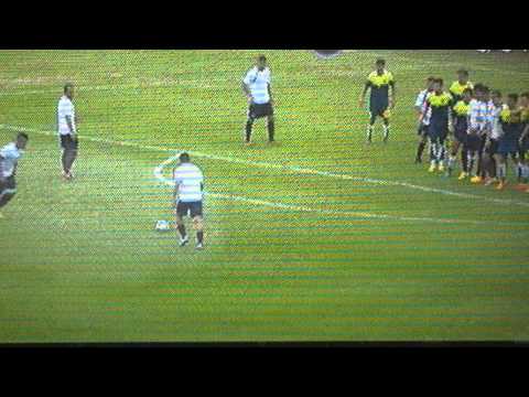 Gol de Ayala - Amistoso Lanus 1 - 1 Defensa y Justicia