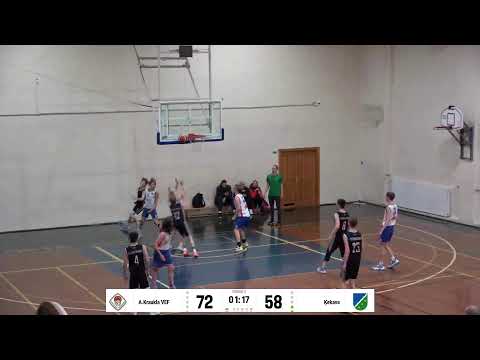 A.Kraukla VEF 2008 VS Ķekava 2008 | Semifinals | U14 BBBL