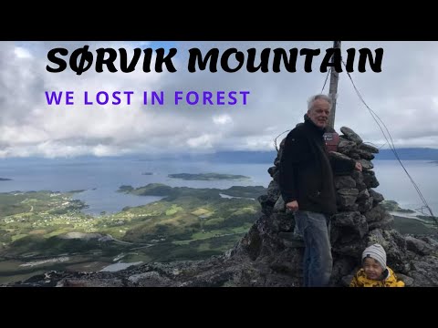 WE LOST IN FOREST|| HIKE TO MOUNTAIN SØRVIK||HARSTAD NORWAY