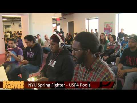 USF4 @ NYU Spring Fighter 2015 - Part 2 [720p/60fps]