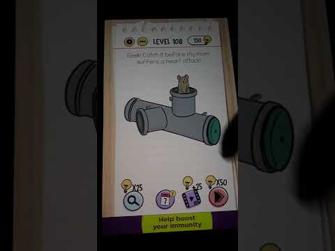 Brain Test Level 108 Catch it before my mom suffers a heart attack