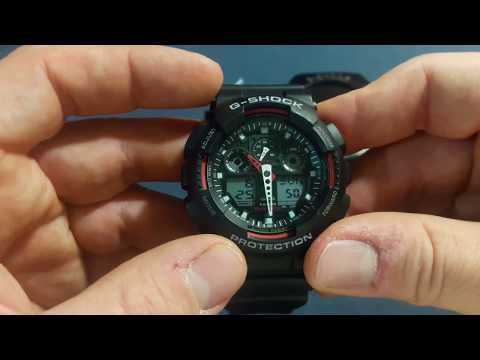 CASIO G SHOCK MANUAL AJUSTE FECHA Y HORA Y FUNCIONES EN ESPAÑOL UNBOXING