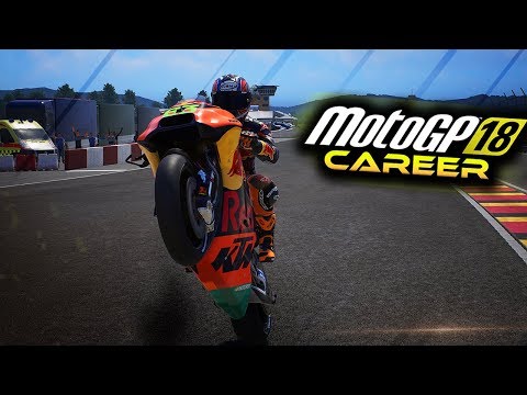 MotoGP 18 Career Mode Part 24 - STRUGGLE IS REAL! (MotoGP 2018 Game Career Mode Gameplay PS4 / PC)