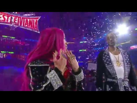Sasha Bank Wrestlemania 32 Entrance feat. Snoop Dogg & Raven Felix