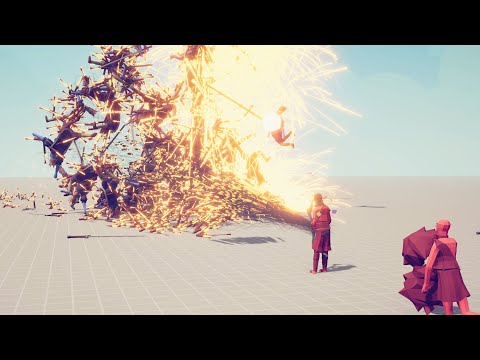 SUPER CHEERLEADER & SUPER FIREWORK ARCHER vs ARMIES - Totally Accurate Battle Simulator TABS