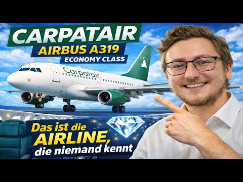 This is the airline nobody knows: Carpatair A319 in review!