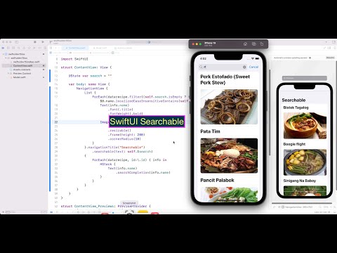 SwiftUI Searchable
