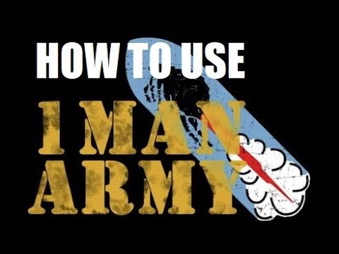 Let’s experiment with 1 Man Army masks..