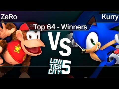 LTC 5 - TSM | ZeRo (Diddy) vs SM | Kurry (Sonic) Top 64 - Winners - Smash 4