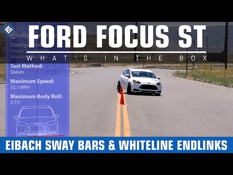 Focus ST Suspension Testing w/ Eibach Sway Bars & Whiteline Endlinks on the White Sheep Focus ST