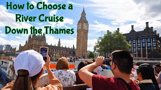 Experience London From the Thames River | How to book a river cruise down the Thames