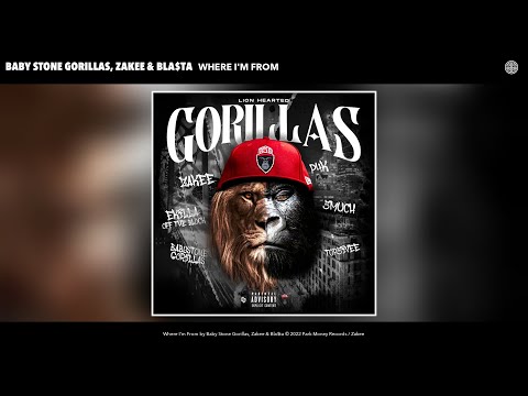 Baby Stone Gorillas, Zakee & Bla$ta - Where I'm From (Official Audio)