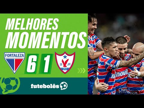 Gols e lances de Fortaleza x Águia de Marabá
