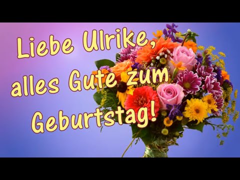 Geburtstagsvideo für Ulrike