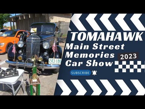 Tomahawk Wisconsin Main Street Memories Car Show 2023