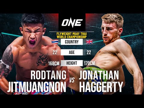 Rodtang Jitmuangnon vs. Jonathan Haggerty II | Full Fight