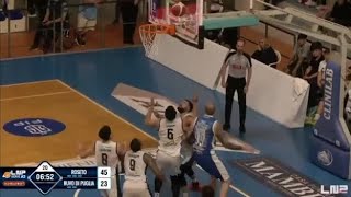 Basket, choc durante la partita Roseto e Ruvo di Puglia