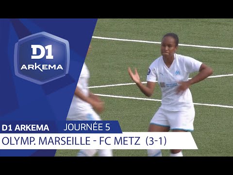 J5 : Olympique de Marseille - FC Metz (3-1) / D1 Arkema