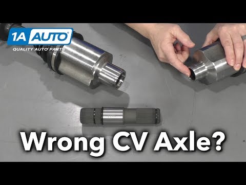 Stub Shaft Confusion! Why is My Car's New CV Axle Different?