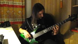 DECREPIT BIRTH "Dimensions Intertwine" bass cover by Stefano Franceschini