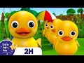 6 Little Ducks Best Baby Songs Nursery Rhymes For Babies Little Baby Bum