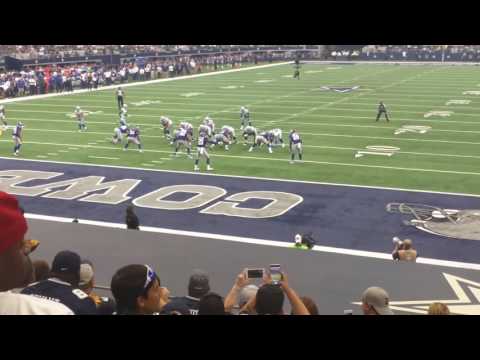 Dallas Cowboys 09/11/16 Zeke Elliott's 1st NFL TD