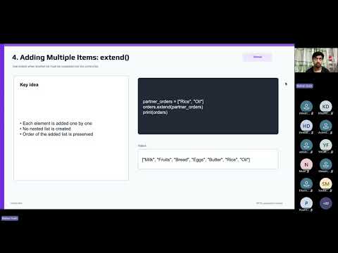 Week 3 Python Live Session