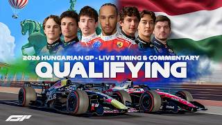 🔴 F1 LIVE | Hungarian GP 2026 Qualifying at Hungaroring | Live Timing & Commentary