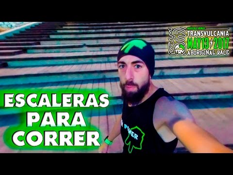 Escaleras para correr – Transvulcania 🌋