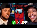AMP AND BETA SQUAD PLAY AMONG US