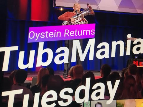 Oystein Baadsvik Returns to TubaMania Tuesday.  Here are the highlights in 25 minutes.