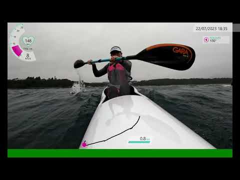 Full Downwnind Brest July 22th - Nitro600 @nordickayaksofficial @vaikobi