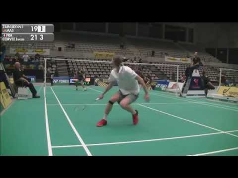 Iskandar Zulkarnain Zainuddin vs Lucas Corvee (MS, Round 16) - 2015 Belgian International