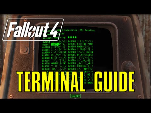 Fallout 4: Complete Terminal/Hacking Guide