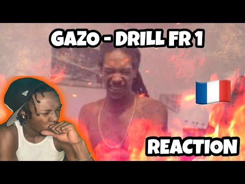 AMERICAN REACTS TO FRENCH DRILL RAP! GAZO - Drill FR 1 English lyricS REACTION