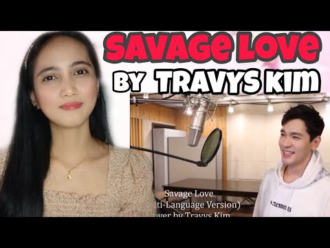 SAVAGE LOVE (multi- language cover)1 guy singing in 16 different languages- TRAVYS KIM (REACTION)