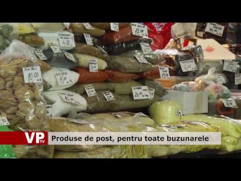 Produse de post, pentru toate buzunarele