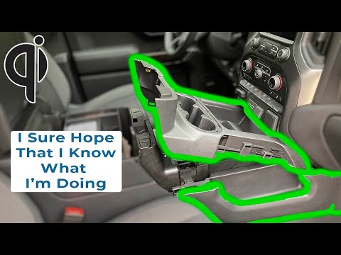Install Wireless Center Console Upgrade (2019-2021 Silverado & Sierra)