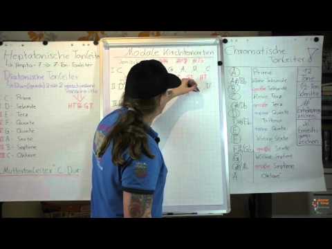 Die modalen Kirchtonarten/ Kirchtonleitern - Harmonielehre Workshop für Einsteiger #6