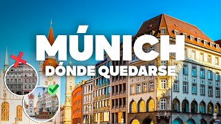 DÓNDE QUEDARSE EN MÚNICH! Mejores zonas y hoteles baratos!