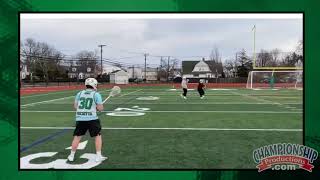 A 3-Player Passing Drill for Lacrosse Practice!