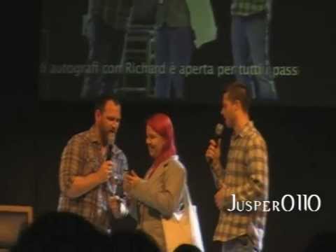 #jibcon - Jus in Bello Convention 4 - Brock Kelly crashes Ty Olsson's Panel, later Jensen Ackles too