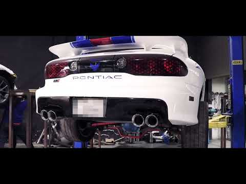 BDR CATBACK + Y-PIPE installed on PONTIAC TRANS-AM