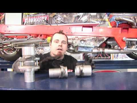 Flowmaster Ball Flange System used on a 29' Roadster
