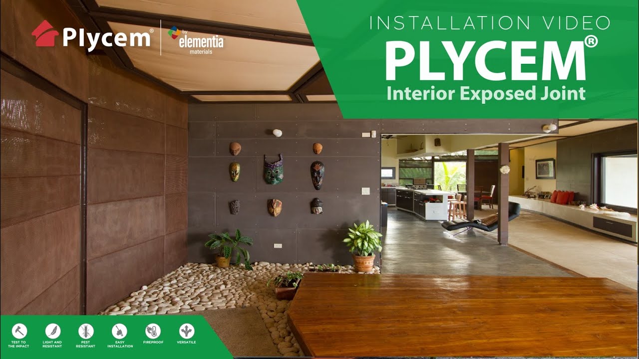 PLYCEM® INTERIOR EXPOSED JOINT