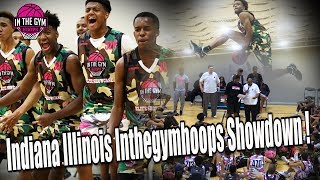 Indiana vs Illinois Showdown at Inthegymhoops Showcase (Full Highlights)