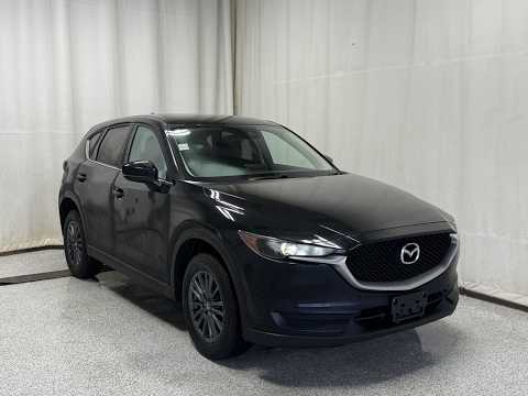 2021 Mazda CX-5 GX AWD in Black for sale at Park Mazda in Sherwood Park, AB