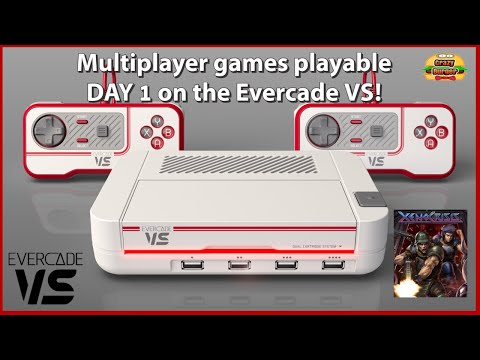 Multiplayer games - Playable DAY 1 on the EVERCADE VS!