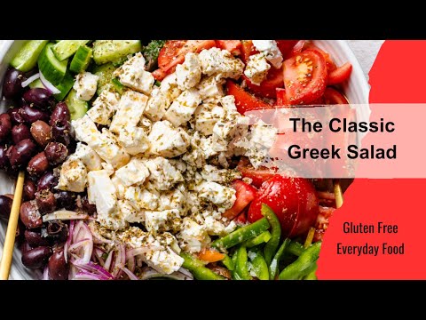 The Classic Greek Salad, Gluten-Free Recipes