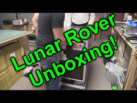 EEVblog #885 - Audi Quattro Lunar Rover Unboxing!